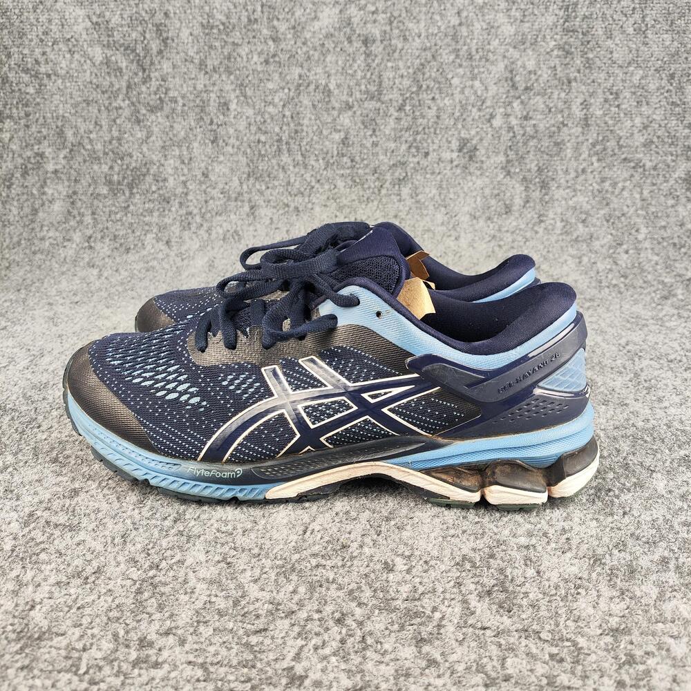 ASICS GEL-Kayano 25 Shoes Mens Size 7.5 Blue Running Athletic Sneakers 1011A541